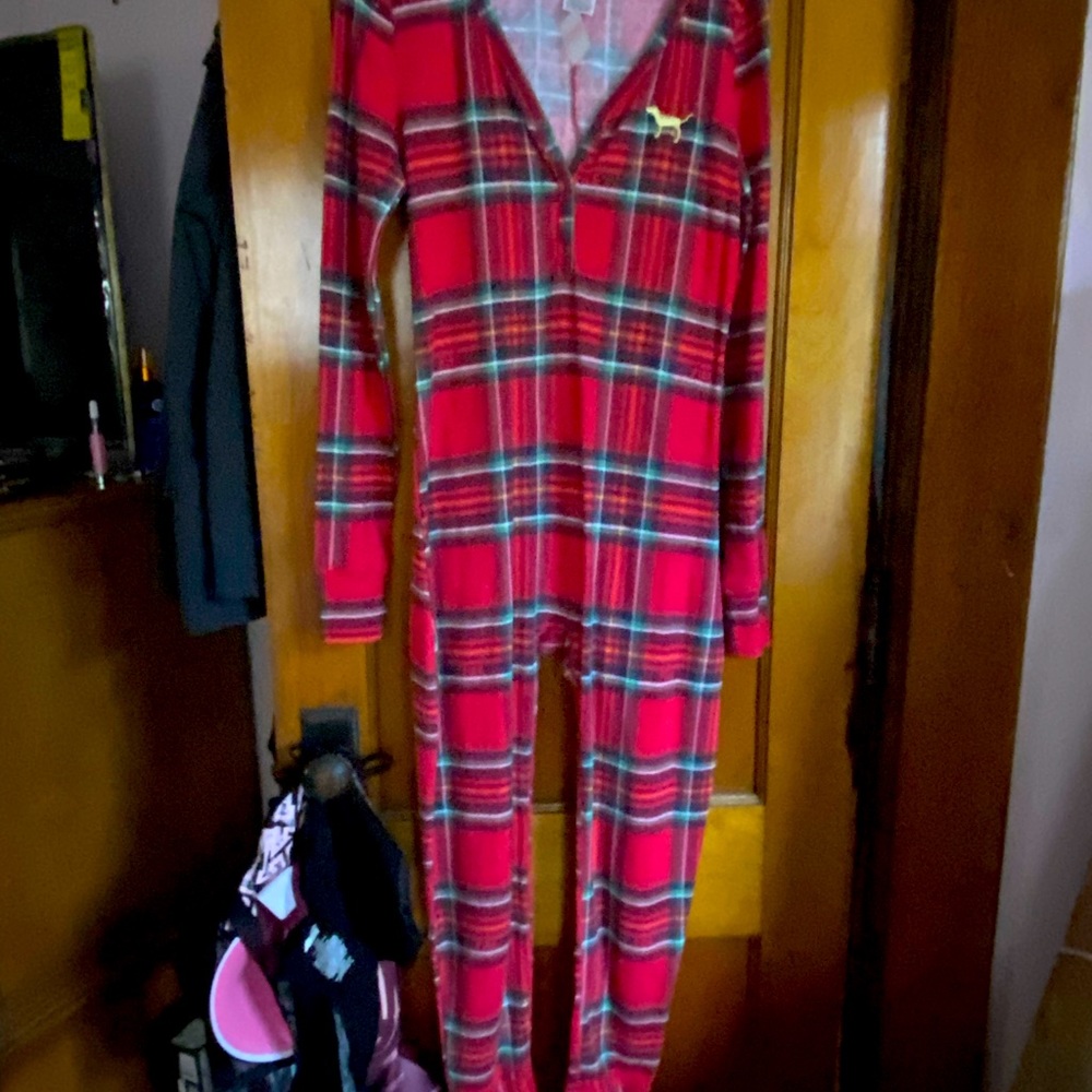 Vs pink holiday onesie